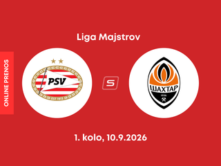 PSV Eindhoven - Šachtar Doneck: ONLINE prenos zo zápasu 1. kola ligovej fázy Ligy majstrov.