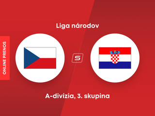 Česko - Chorvátsko: ONLINE prenos zo zápasu 3. skupiny A-divízie Ligy národov.