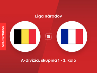 Belgicko - Francúzsko: ONLINE prenos zo zápasu A-divízie Ligy národov.
