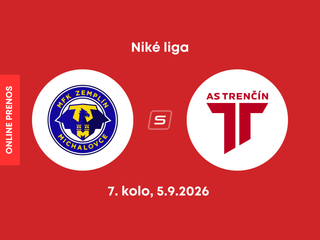 MFK Zemplín Michalovce - AS Trenčín: ONLINE prenos zo zápasu 7. kola Niké ligy.