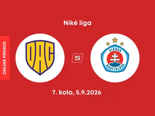 FC DAC Dunajská Streda - ŠK Slovan Bratislava: ONLINE prenos zo zápasu 7. kola Niké ligy.