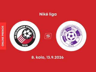 FK Železiarne Podbrezová - KFC Komárno: ONLINE prenos zo zápasu 8. kola Niké ligy.