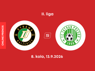 OFK Malženice - FC Tatran Prešov: ONLINE prenos zo zápasu 8. kola II. ligy.
