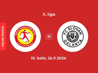 OFK Baník Lehota pod Vtáčnikom - FC Slovan Galanta: ONLINE prenos zo zápasu 10. kola II. ligy.