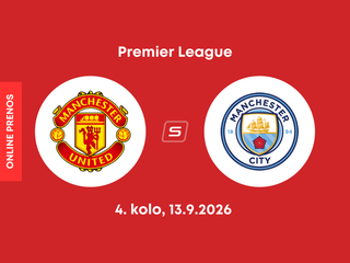 Manchester United - Manchester City: ONLINE prenos zo zápasu 4. kola Premier League.