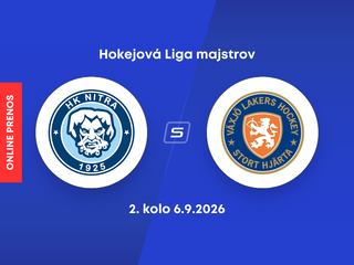 HK Nitra - Växjö Lakers HC: ONLINE prenos z 2. kola hokejovej Ligy majstrov.