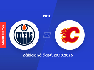Edmonton Oilers - Calgary Flames: ONLINE prenos zo zápasu NHL.