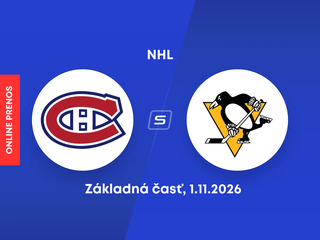Montreal Canadiens - Pittsburgh Penguins: ONLINE prenos zo zápasu NHL.