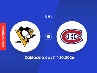 Pittsburgh Penguins - Montreal Canadiens: ONLINE prenos zo zápasu NHL.
