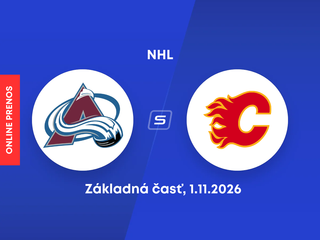 Colorado Avalanche - Calgary Flames: ONLINE prenos zo zápasu NHL.