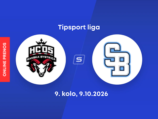 HC´05 TAM Banská Bystrica - HC Slovan Bratislava: ONLINE prenos zo zápasu 9. kola Tipsport ligy.