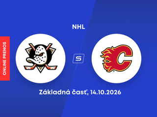 Anaheim Ducks - Calgary Flames: ONLINE prenos zo zápasu NHL.