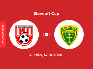 TJ Kostolné Kračany - MŠK Žilina: ONLINE prenos zo zápasu 4. kola Slovnaft Cupu. 