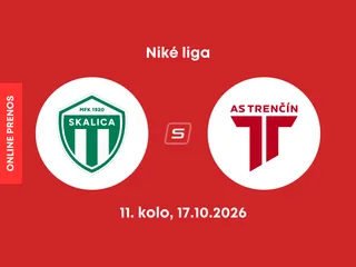 MFK Skalica - AS Trenčín: ONLINE prenos zo zápasu 11. kola Niké ligy.
