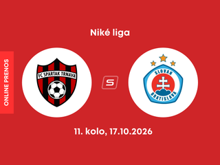 FC Spartak Trnava - ŠK Slovan Bratislava: ONLINE prenos zo zápasu 11. kola Niké ligy.