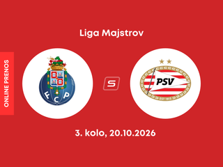 FC Porto - PSV Eindhoven: ONLINE prenos zo zápasu 3. kola ligovej fázy Ligy majstrov.