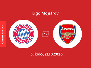 Bayern Mníchov - Arsenal FC: ONLINE prenos zo zápasu 3. kola ligovej fázy Ligy majstrov.