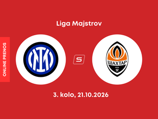 Inter Miláno - Šachtar Doneck: ONLINE prenos zo zápasu 3. kola ligovej fázy Ligy majstrov.