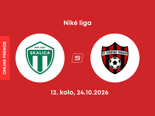 MFK Skalica - FC Spartak Trnava: ONLINE prenos zo zápasu 12. kola Niké ligy.