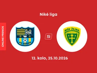 FC Košice - MŠK Žilina: ONLINE prenos zo zápasu 12. kola Niké ligy.