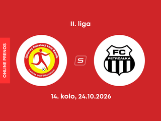 OFK Baník Lehota pod Vtáčnikom - FC Petržalka: ONLINE prenos zo zápasu 14. kola II. ligy.