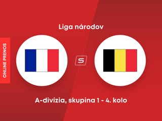 Francúzsko - Belgicko: ONLINE prenos zo zápasu A-divízie Ligy národov.