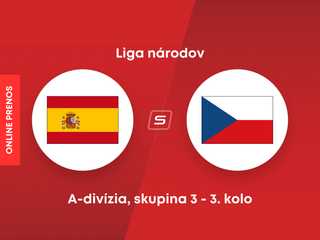 Španielsko - Česko: ONLINE prenos zo zápasu 3. skupiny A-divízie Ligy národov. 