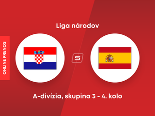 Chorvátsko - Španielsko: ONLINE prenos zo zápasu 3. skupiny A-divízie Ligy národov. 