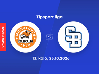 HK Dukla Michalovce - HC Slovan Bratislava: ONLINE prenos zo zápasu 13. kola Tipsport ligy.