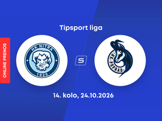HK Nitra - HK Poprad: ONLINE prenos zo zápasu 14. kola Tipsport ligy.