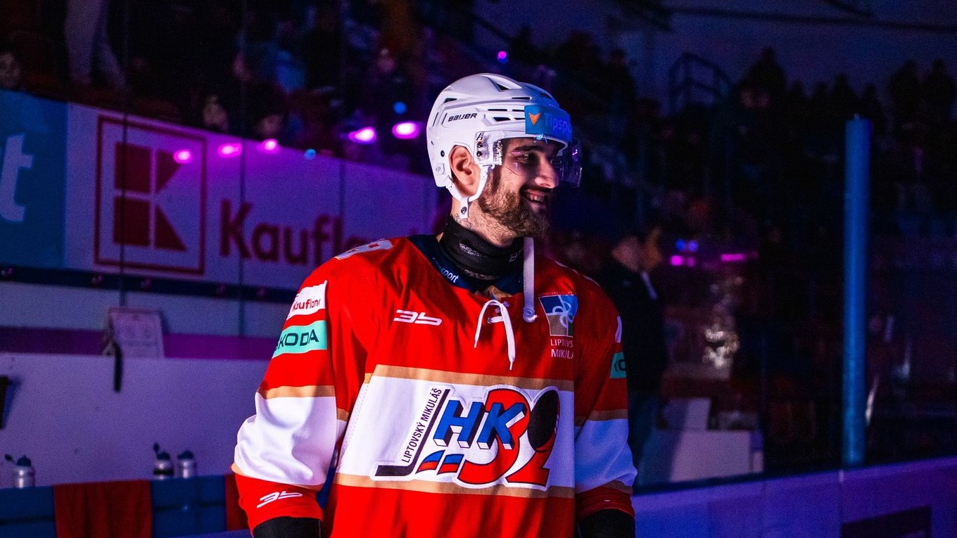 Oldrich Kotvan v drese Liptovského Mikuláša