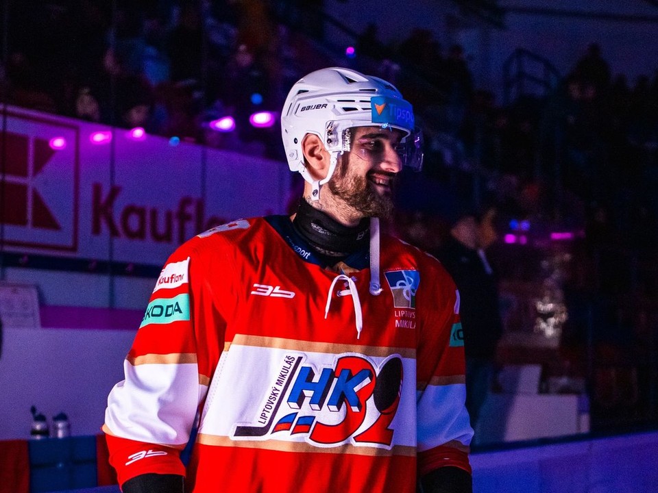 Oldrich Kotvan v drese Liptovského Mikuláša