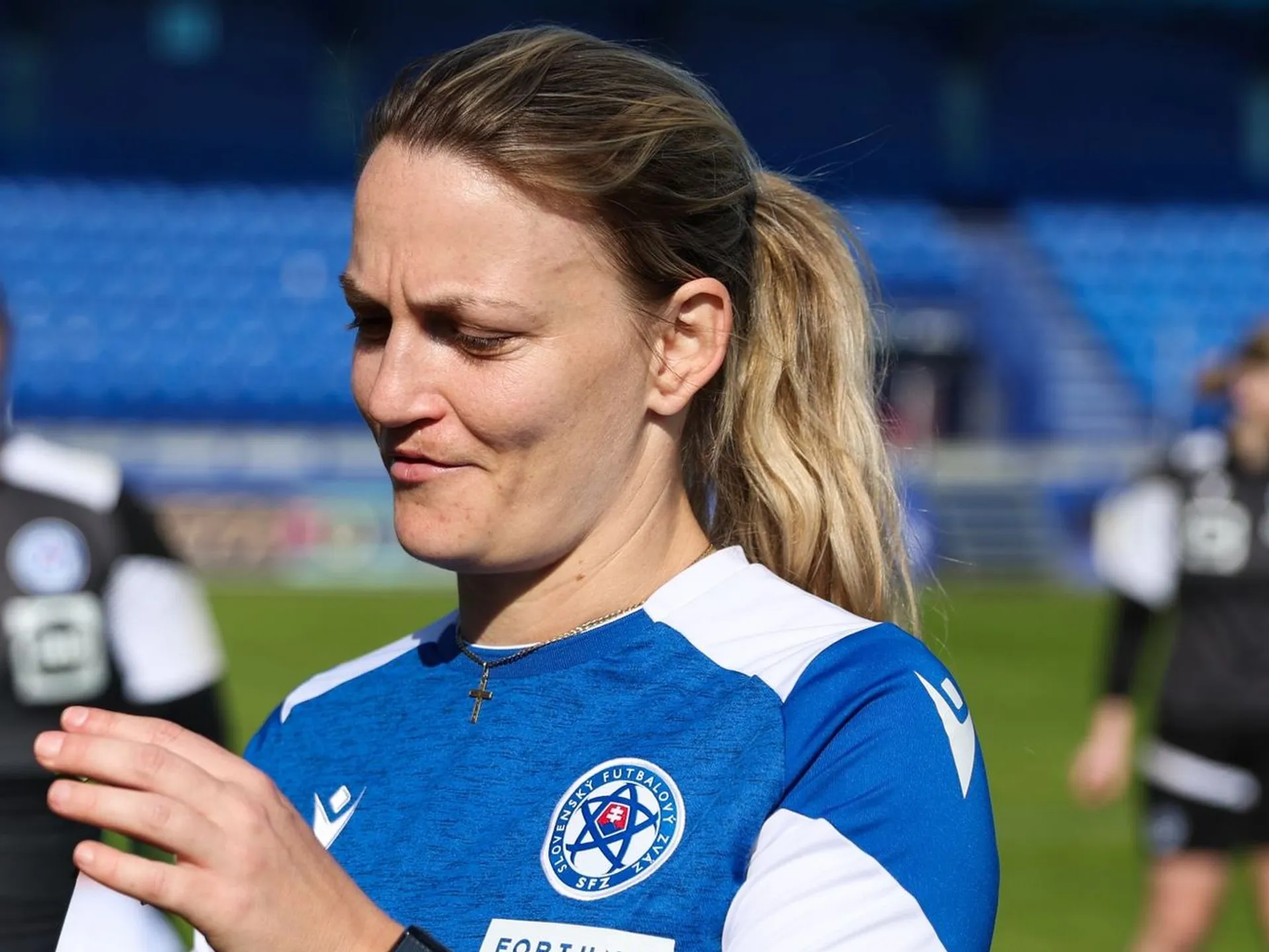 ŽENY A – Nikola Rybanská pred súbojom s Lotyšskom: Chcem tímu pomôcť gólom
