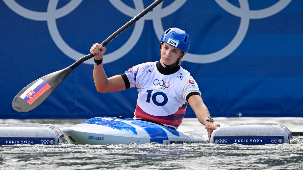 Eliška Mintálová na OH 2024 v Paríži.