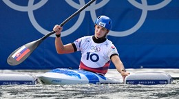 Eliška Mintálová na OH 2024 v Paríži.