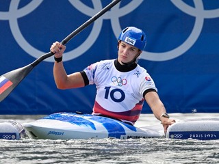 Eliška Mintálová na OH 2024 v Paríži.