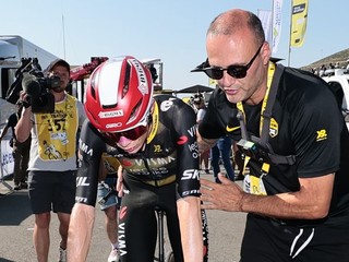 Dánsky cyklista Jonas Vingegaard.