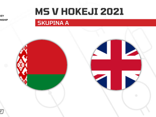 Bielorusko vs. Veľká Británia: ONLINE prenos zo zápasu na MS v hokeji 2021 dnes.