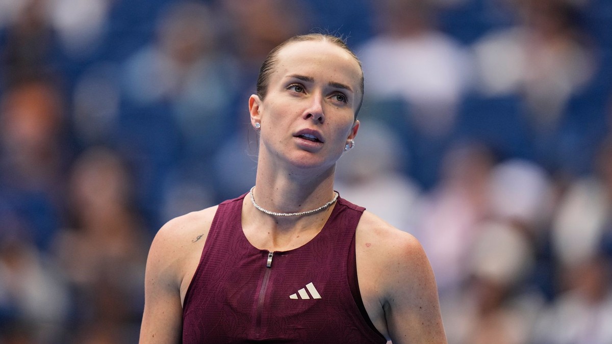 Na snímke ukrajinska tenistka Elina Svitolinová.