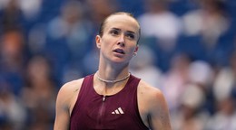 Na snímke ukrajinska tenistka Elina Svitolinová.