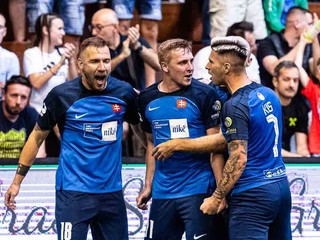 Slovenskí reprezentanti v malom futbale.