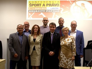 Seminár k Zákonu o športe, ktorý sa uskutočnil 26.9.2019 v Bratislave