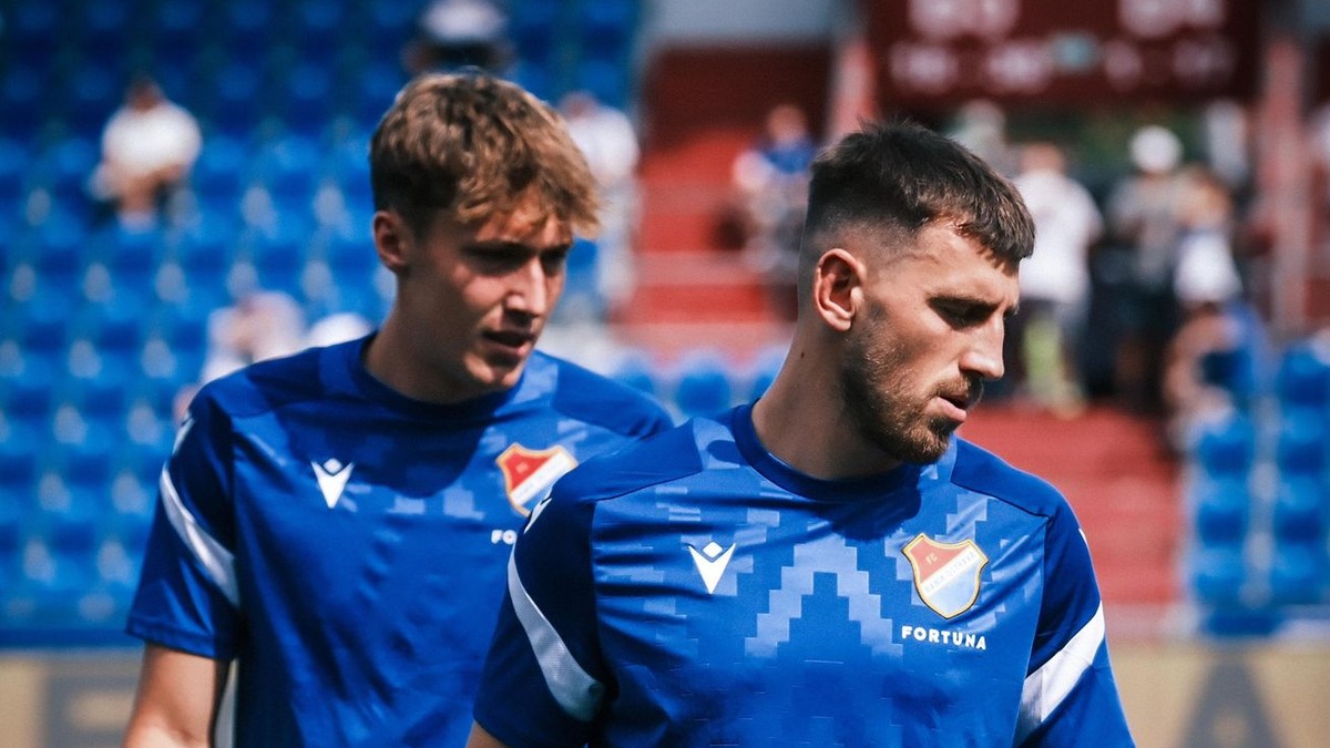 Futbalisti FC Baník Ostrava.