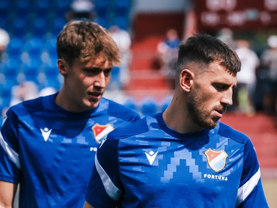 Futbalisti FC Baník Ostrava.