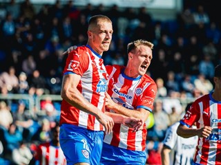 Futbalisti FC Zbrojovka Brno.