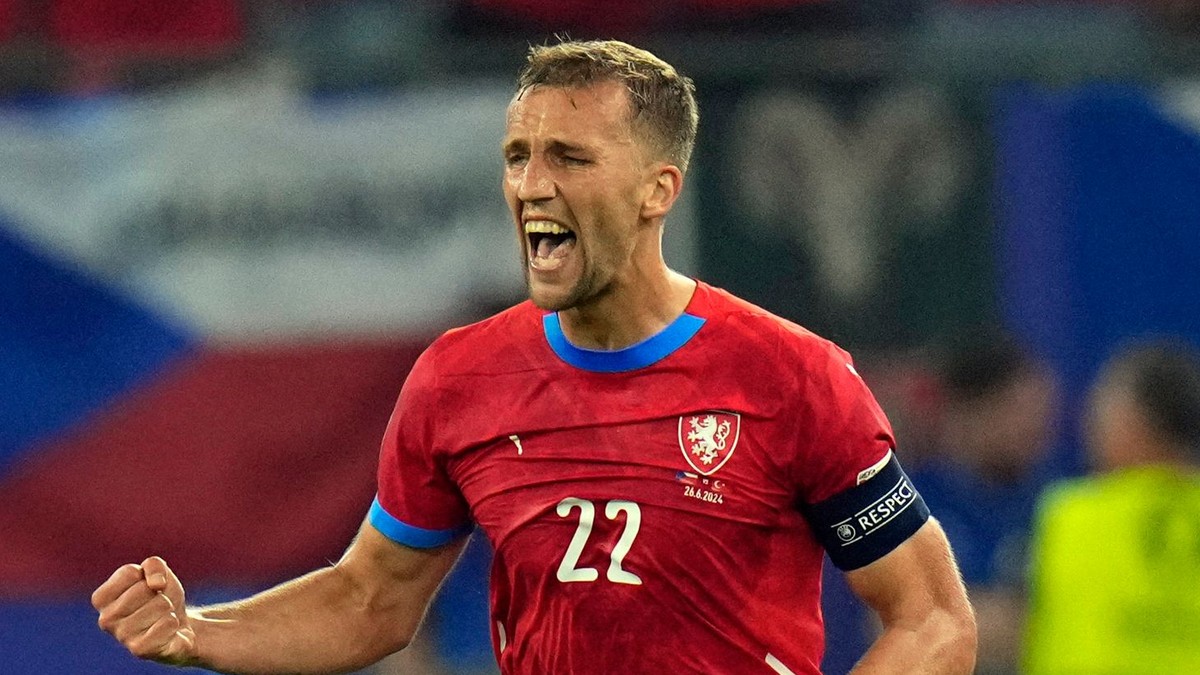 Český futbalový reprezentant Tomáš Souček.