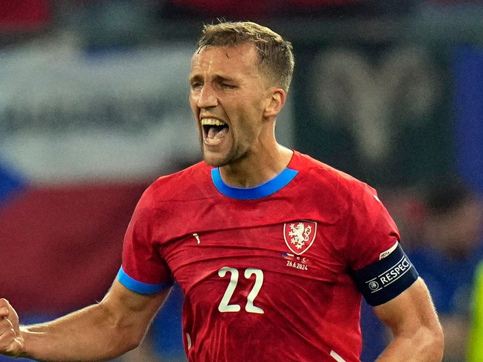 Český futbalový reprezentant Tomáš Souček.