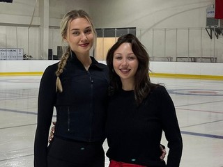 Vanesa Šelmeková a Jelizaveta Tuktamyševová.