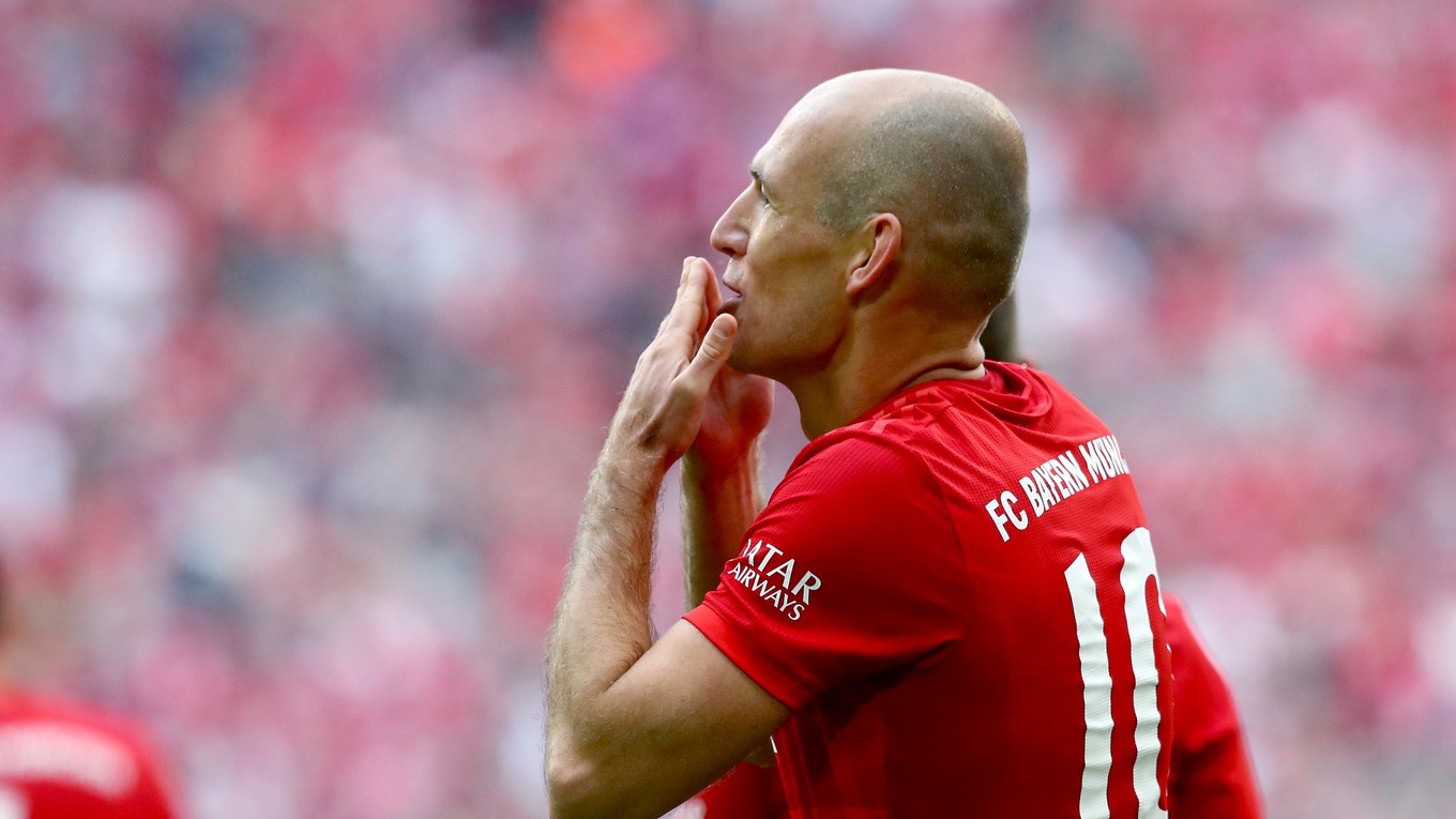 Arjen Robben, archívna snímka.