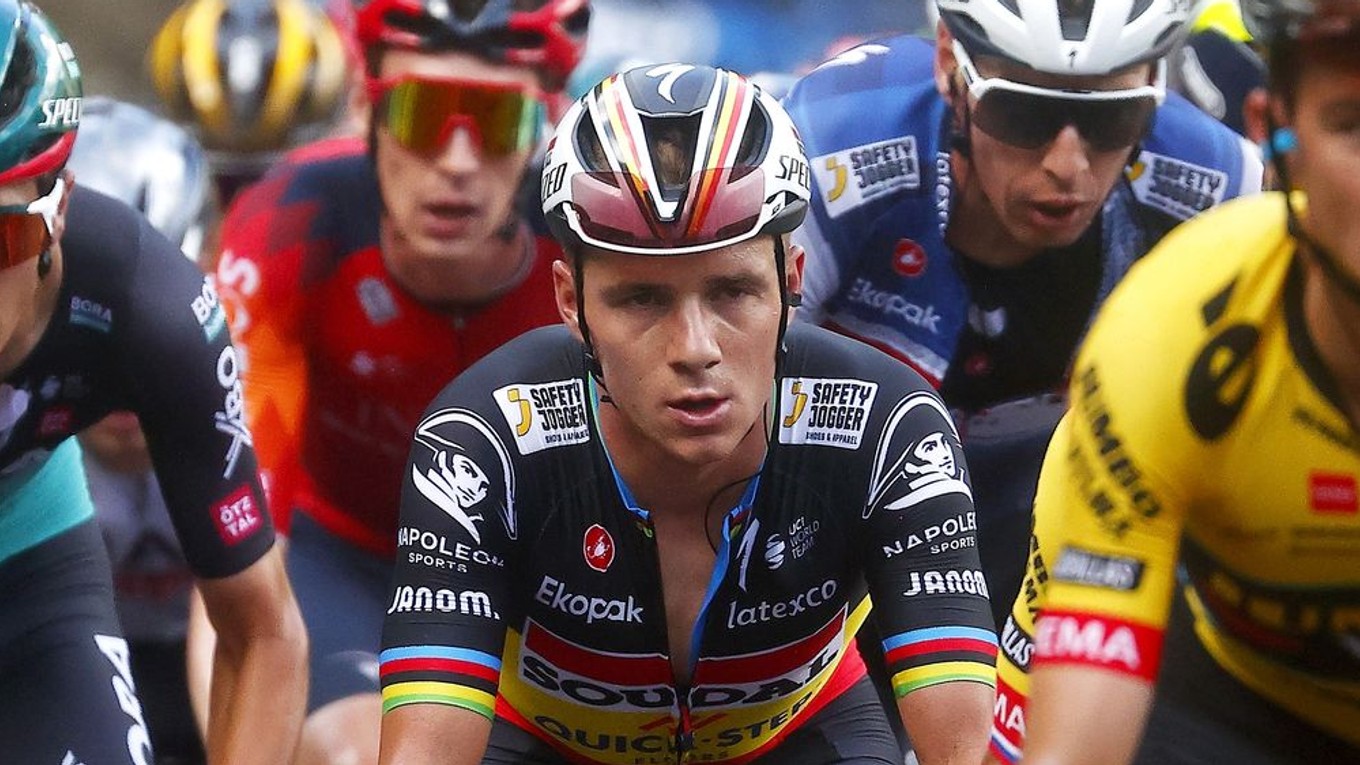 Belgičan Remco Evenepoel počas Vuelta a Espaňa 2023.